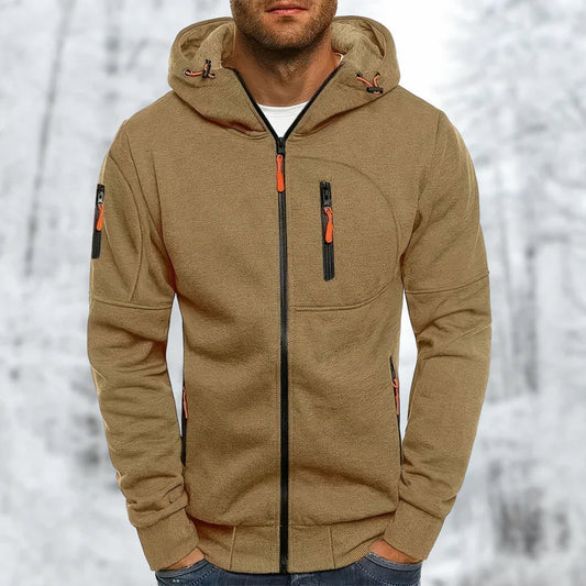 Maverick Men's Jacket | High-Quality Fabric, Hooded Design 0