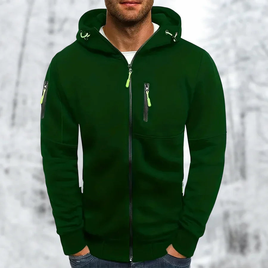 Maverick Men's Jacket | High-Quality Fabric, Hooded Design 4