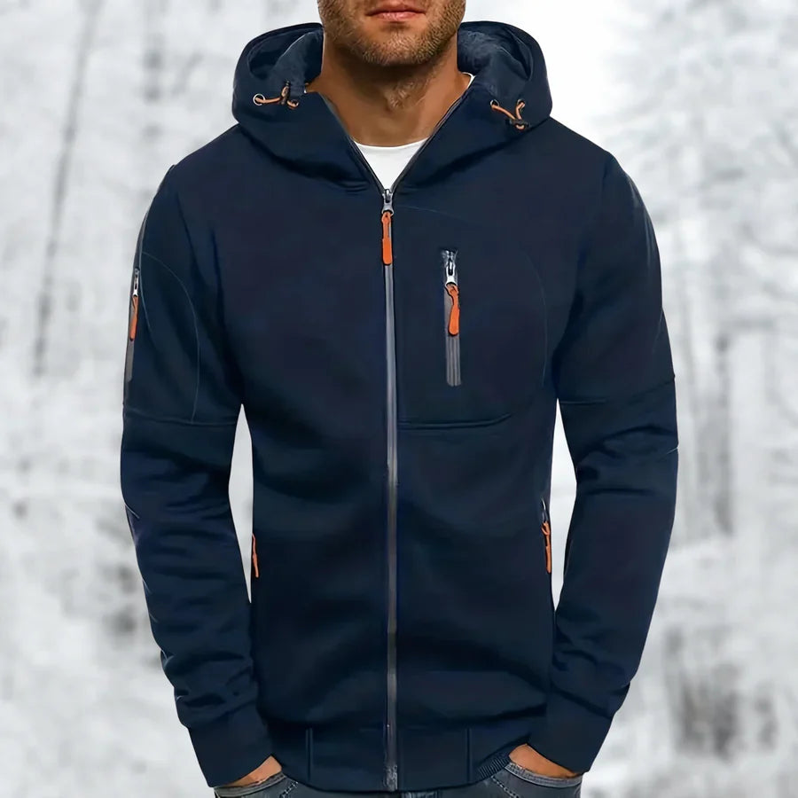 Maverick Men's Jacket | High-Quality Fabric, Hooded Design 5