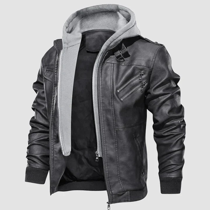 Maverick Men's Jacket | Premium Leather Blend, Urban Style 10