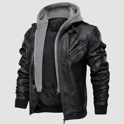 Maverick Men's Jacket | Premium Leather Blend, Urban Style 9