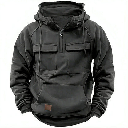 Max Men's Functional Hoodie | Soft Fabric, Practical Pockets 0