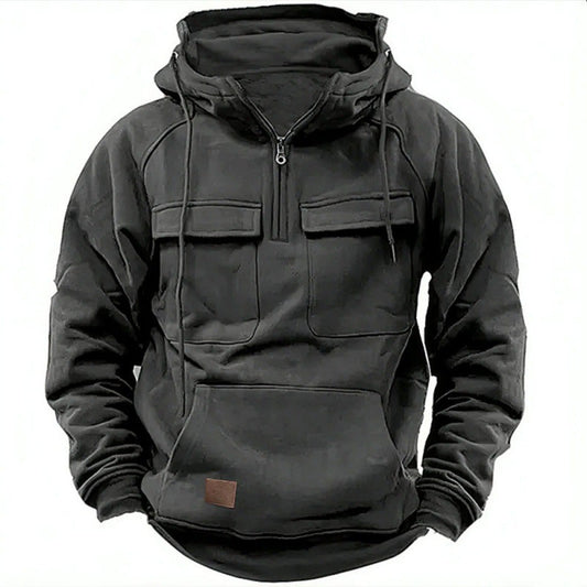 Max Men's Functional Hoodie | Soft Fabric, Practical Pockets 0