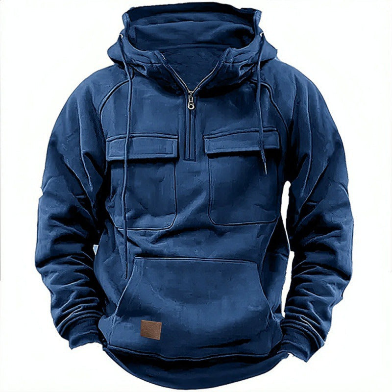 Max Men's Functional Hoodie | Soft Fabric, Practical Pockets 10