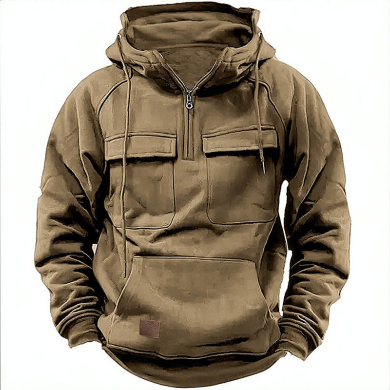 Max Men's Functional Hoodie | Soft Fabric, Practical Pockets 11