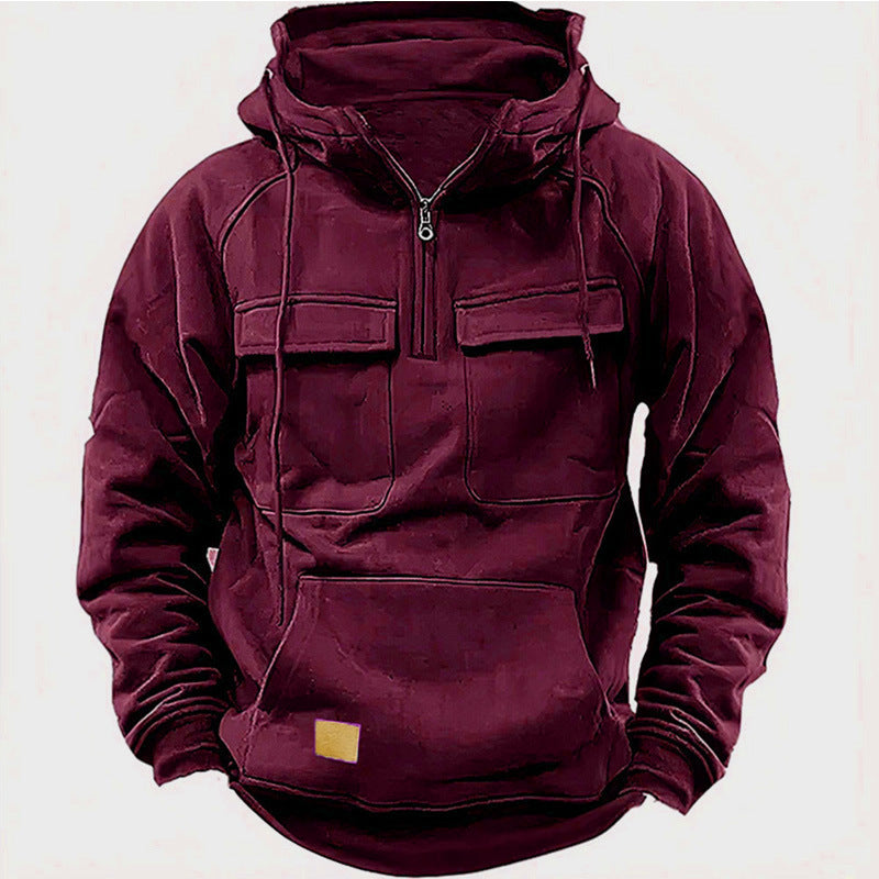 Max Men's Functional Hoodie | Soft Fabric, Practical Pockets 3