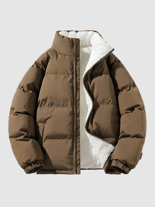 Maxi Puffer Jacket for Men | Fleece Lining, Lightweight, Modern Fit 0