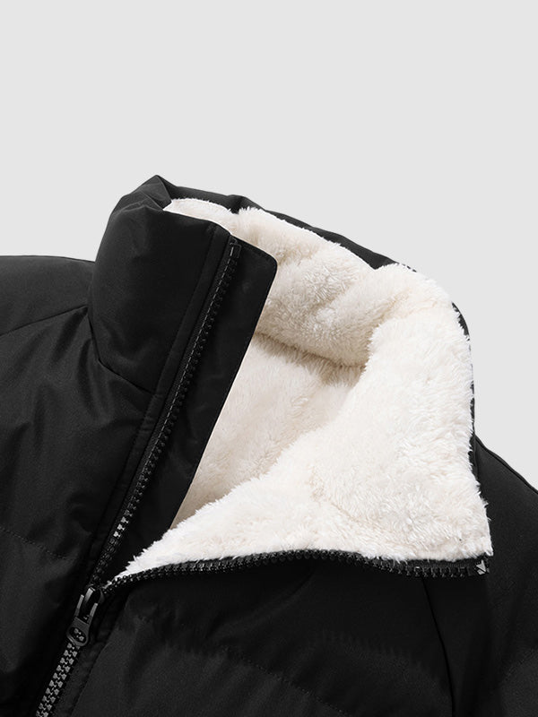 Maxi Puffer Jacket for Men | Fleece Lining, Lightweight, Modern Fit 4