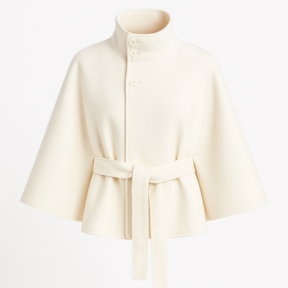Maya Women's Cape Jacket | Elegant Design 4