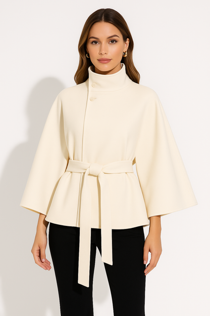 Maya Women's Cape Jacket | Elegant Design 5