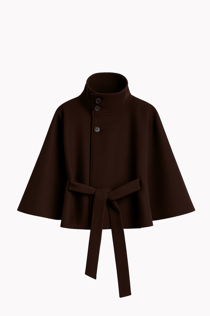 Maya Women's Cape Jacket | Elegant Design 8