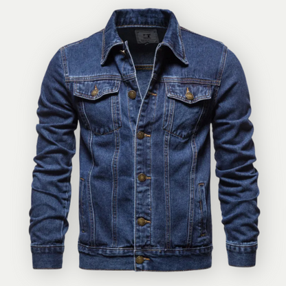 Men's Denim Jacket | Premium Indigo Wash, Timeless Style 4