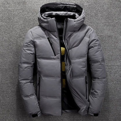 Men's Winter Jacket | High-Quality Polyester, Removable Hood 3
