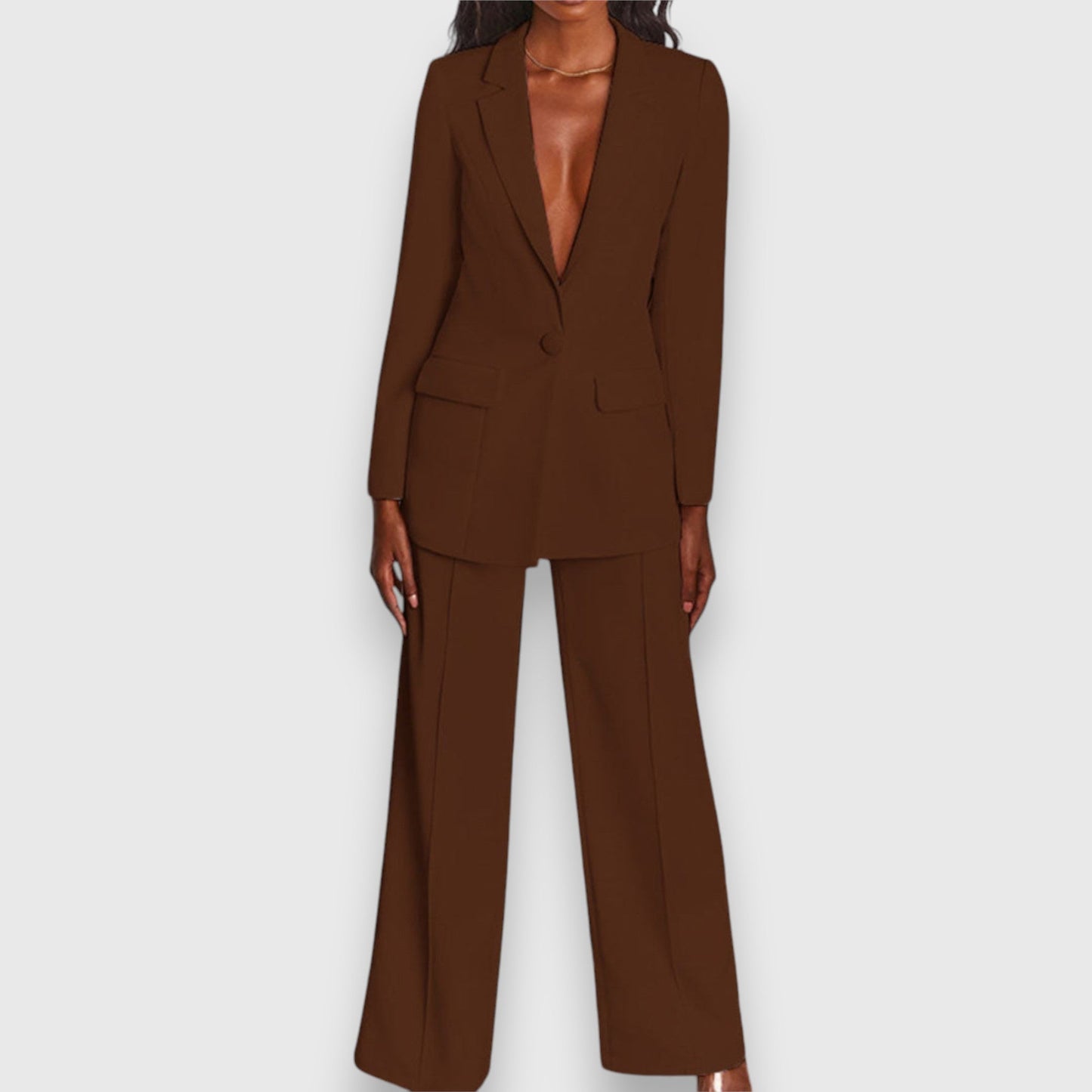 Mila Women's Set | Elegant Blazer and Trousers, Comfortable and Chic 5
