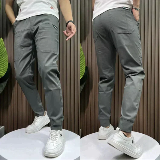 Milo Men's Cargo Pants | Stretch Fabric, Versatile Style 0