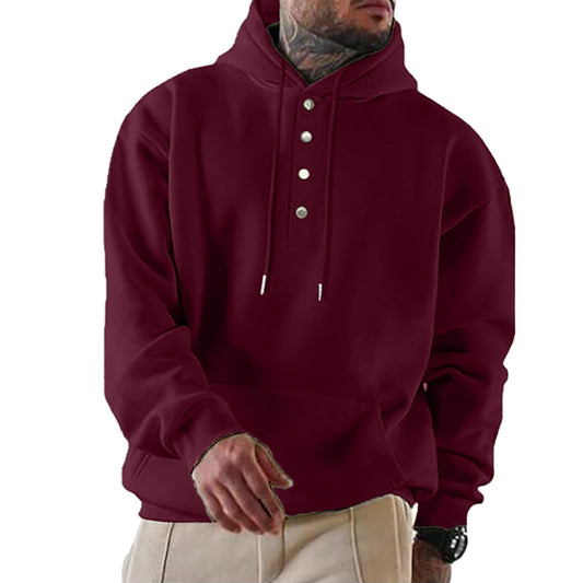 Milo Men's Hoodie | Soft Cotton Blend, Casual Style 0