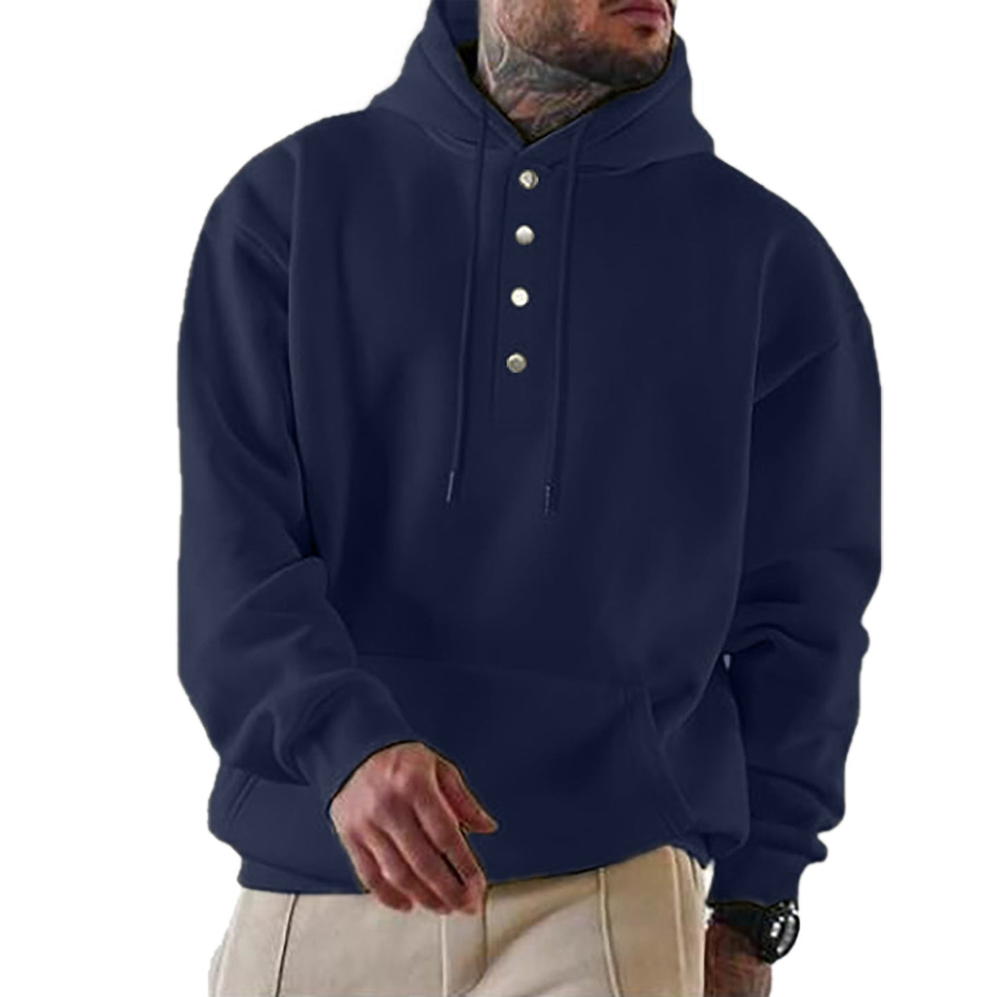 Milo Men's Hoodie | Soft Cotton Blend, Casual Style 7