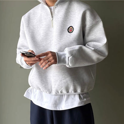 Milo Men's Sweater | Soft Cotton-Polyester Blend, Casual 4