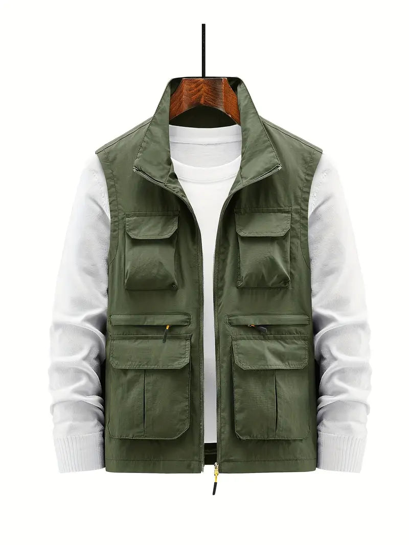 Milo Men's Vest | Premium Multi-Pocket Design 9