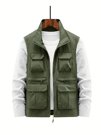 Milo Men's Vest | Premium Multi-Pocket Design 9