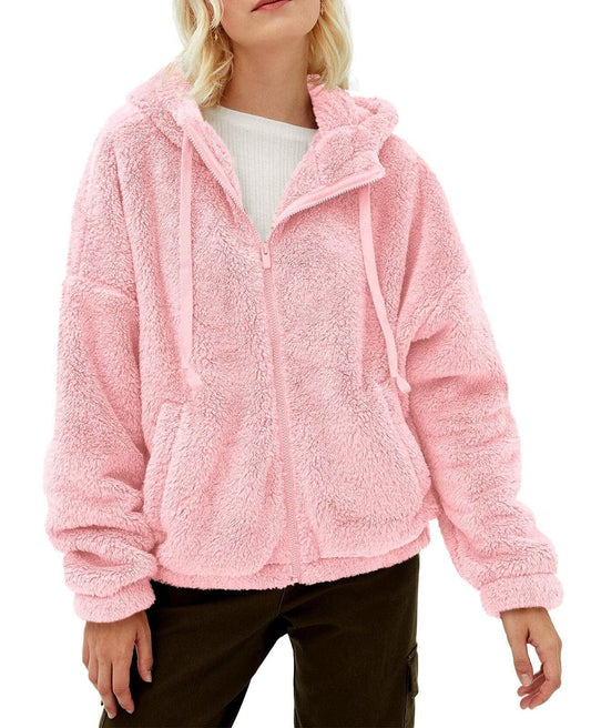 Mira Women's Fleece Jacket | Comfortable Hood, Warm and Practical 0