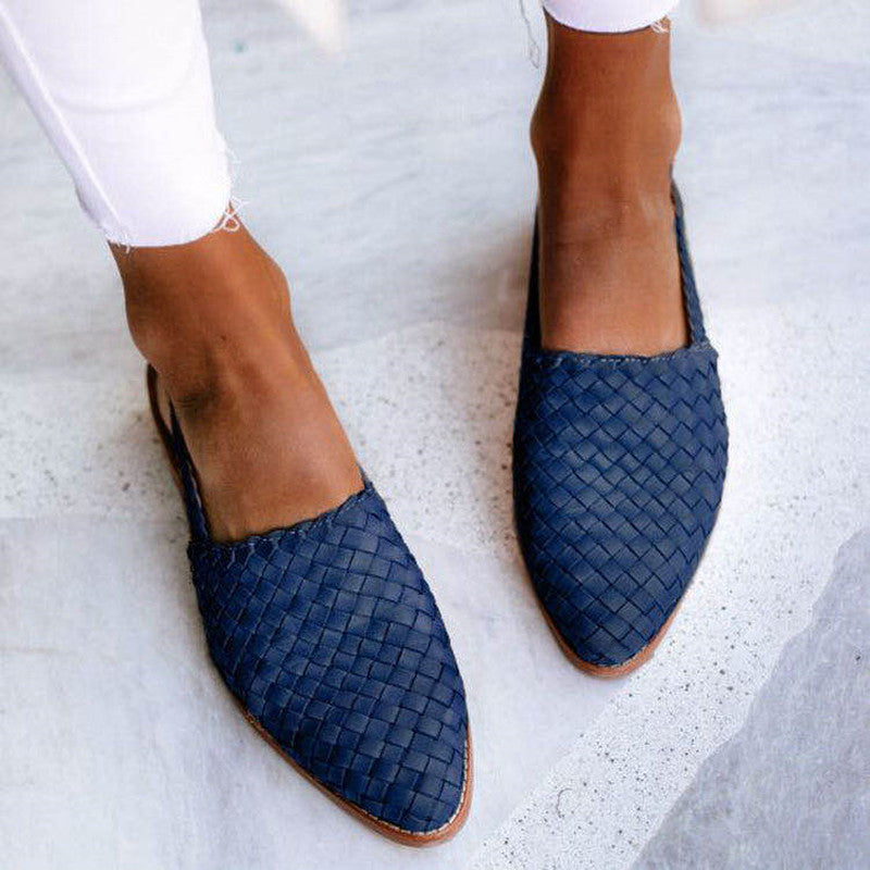 NAZAN | Chic Braided Slingback Ballerina 2