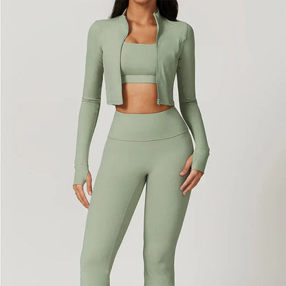 NYRA | Seamless Sports Set with Sculpting Fit and Breathable Comfort 1