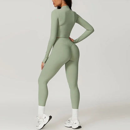 NYRA | Seamless Sports Set with Sculpting Fit and Breathable Comfort 3