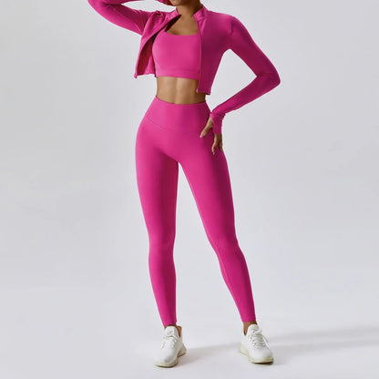 NYRA | Seamless Sports Set with Sculpting Fit and Breathable Comfort 4