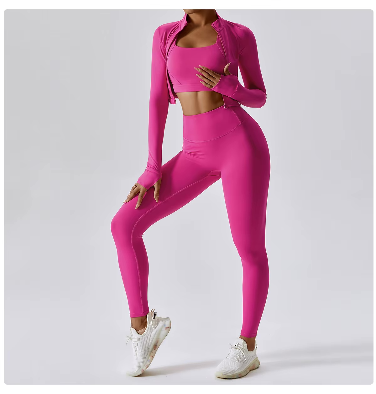 NYRA | Seamless Sports Set with Sculpting Fit and Breathable Comfort 5