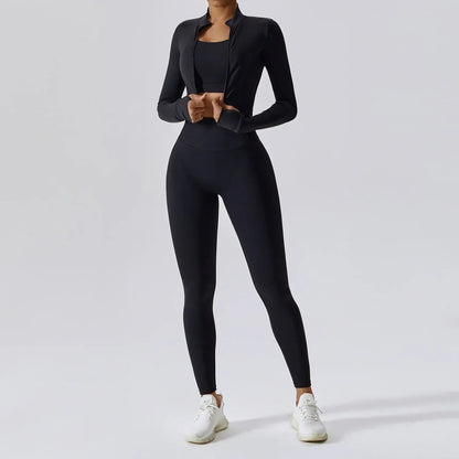 NYRA | Seamless Sports Set with Sculpting Fit and Breathable Comfort 9