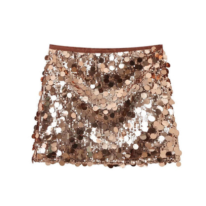 Nayla | Chic Sequin Skirt for Festive Evenings 4