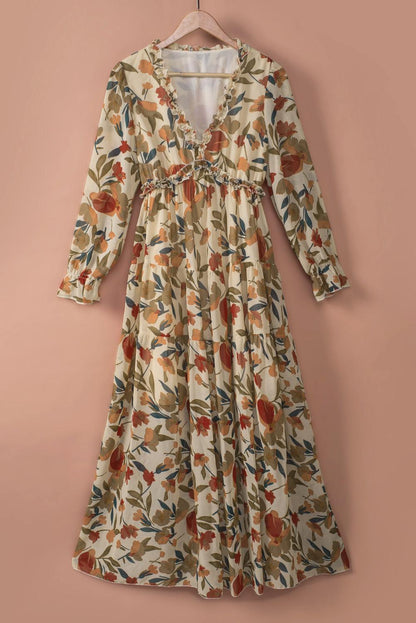 Noémie | Elegant Wild Maxi Dress for Women 7