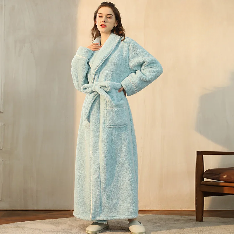 Nora Women's Bathrobe | Soft Fabric, Timeless Design 11
