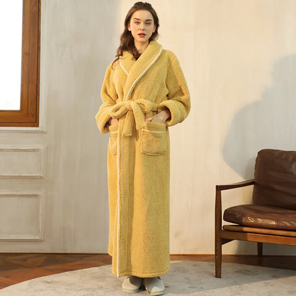 Nora Women's Bathrobe | Soft Fabric, Timeless Design 13
