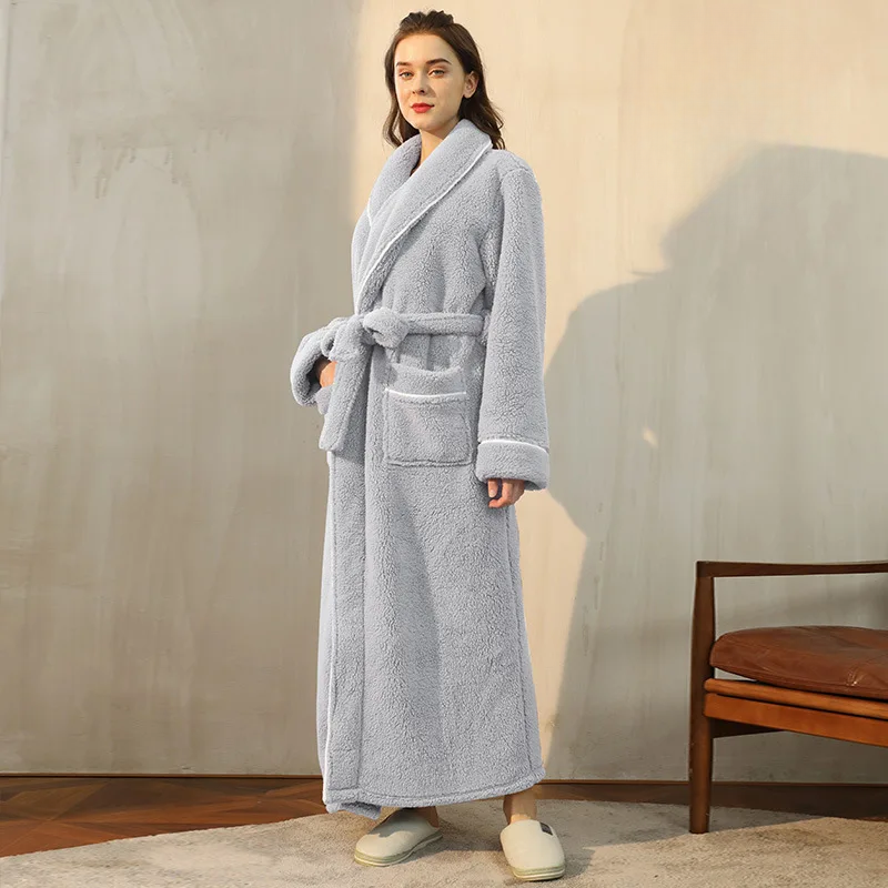 Nora Women's Bathrobe | Soft Fabric, Timeless Design 16
