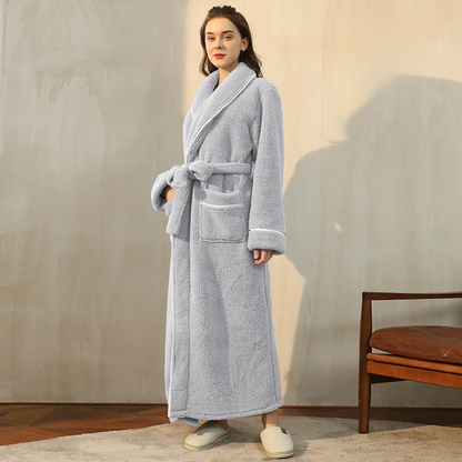 Nora Women's Bathrobe | Soft Fabric, Timeless Design 16