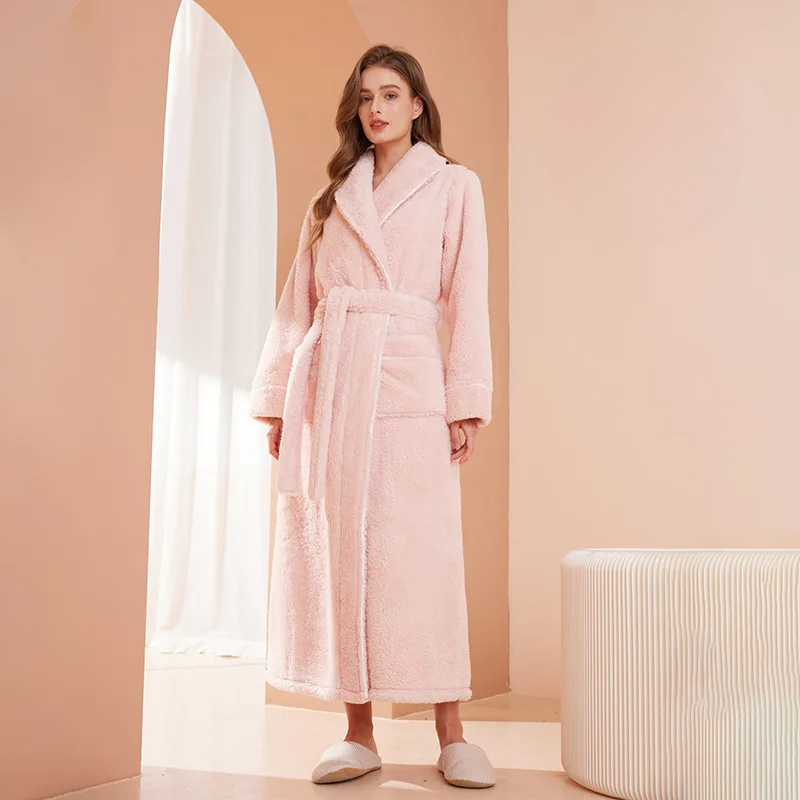 Nora Women's Bathrobe | Soft Fabric, Timeless Design 5