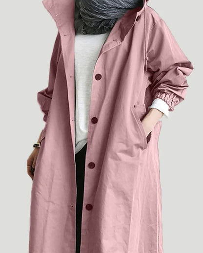 Nora Women's Raincoat | Waterproof, Breathable with Adjustable Hood 11