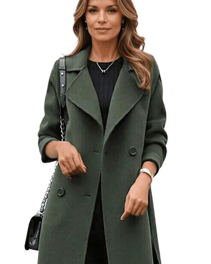 Nora Women's Trench Coat | Water-repellent, Elegant and Fitted 5