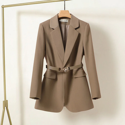 ORLÉA | Women's belted blazer – Fitted model with lapel collar 6