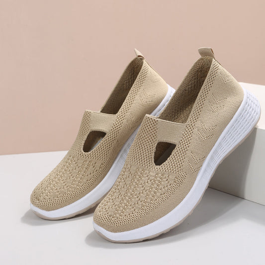 Oriana Women's Casual Shoes | Breathable Mesh, Ortho Design 1