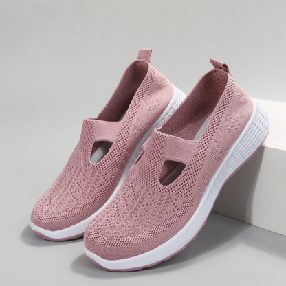 Oriana Women's Casual Shoes | Breathable Mesh, Ortho Design 3
