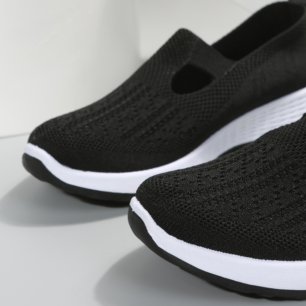Oriana Women's Casual Shoes | Breathable Mesh, Ortho Design 5