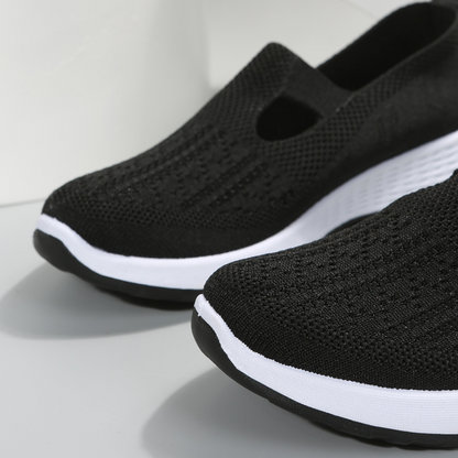 Oriana Women's Casual Shoes | Breathable Mesh, Ortho Design 5