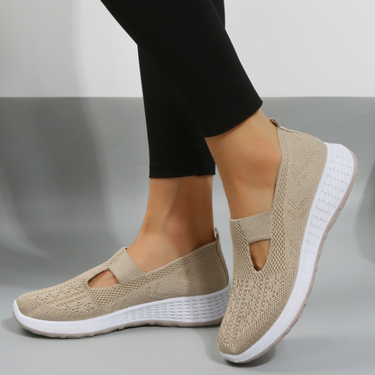 Oriana Women's Casual Shoes | Breathable Mesh, Ortho Design 7