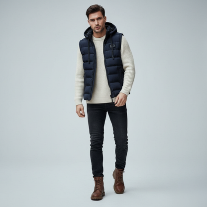 Quilted Women's Vest | Fleece Lined, Elegant Design 3