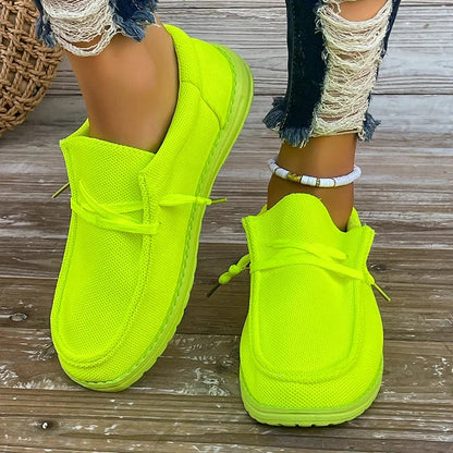 REVANA | Breathable platform sneakers with trendy height 12
