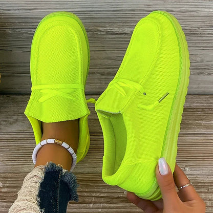 REVANA | Breathable platform sneakers with trendy height 4