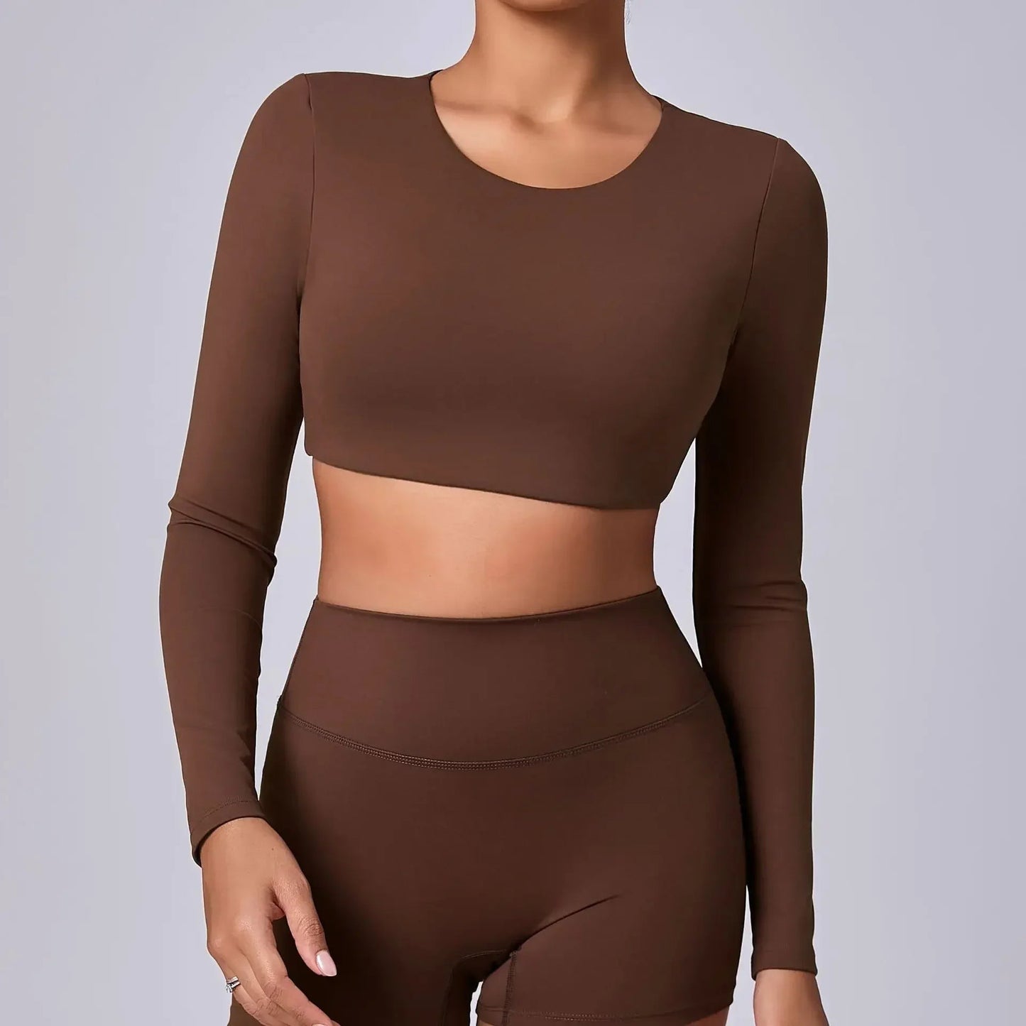 REYA | Cropped Longsleeve Top with Push-up Effect 4